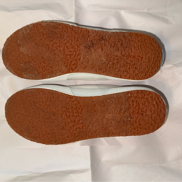 Superga Unisex White Sneakers, Size 39.5 (Eu) - Picture 5 of 7